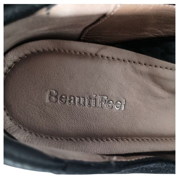 Beautifeel Flats 6 Womens Black Aline Suede Mary Jane Slip On Round Toe Casual - Picture 8 of 10